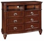 CAMA SHERWOOD QUEEN C/2 VELADORES + COMODA TV (203611QB1/B2/B3/203616) - Imagen 3