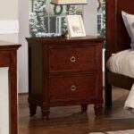 CAMA TAMARACK QUEEN BROWN CHERRY C/2 VELADORES (00-043-315/335/040) - Imagen 2