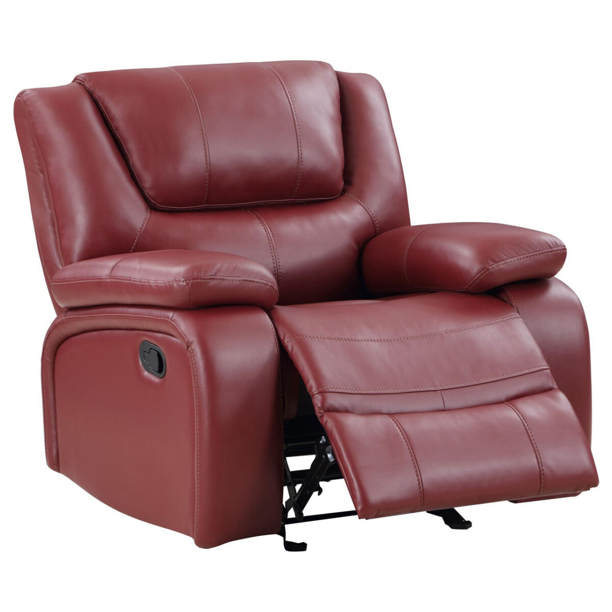 610243 sillon1 LIVING RECLINABLE ROJO (610241/42/43) - Imagen 3