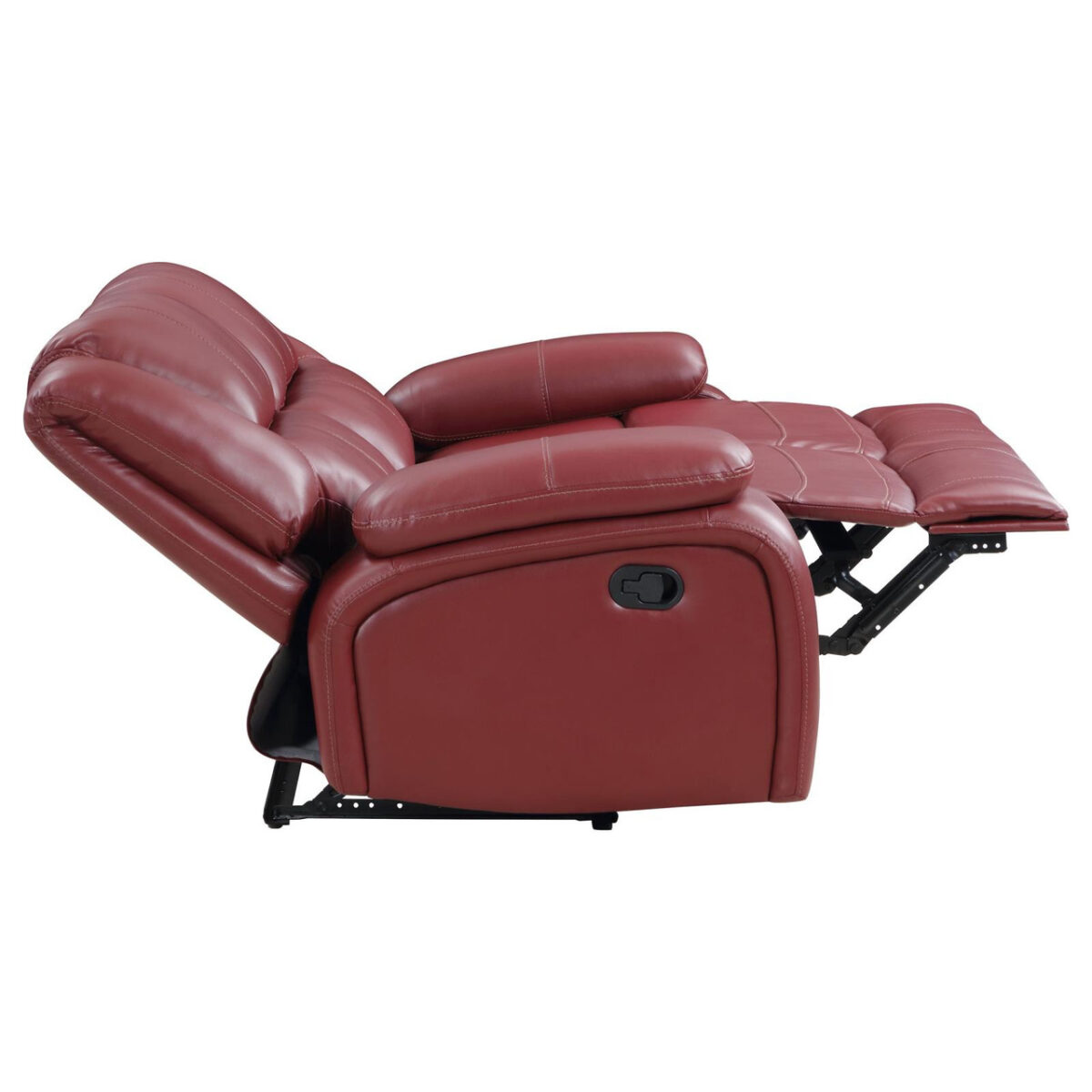610243 sillon2 LIVING RECLINABLE ROJO (610241/42/43) - Imagen 4