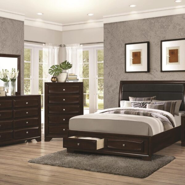 CAMA JAXSON MADERA ROBLE C/2 VELADORES (MNEJON-ROBLE)
