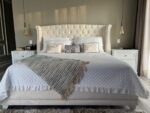 CAMA BARZINI KING C/2 VELADORES (MNECAMKING-PED) - Imagen 4