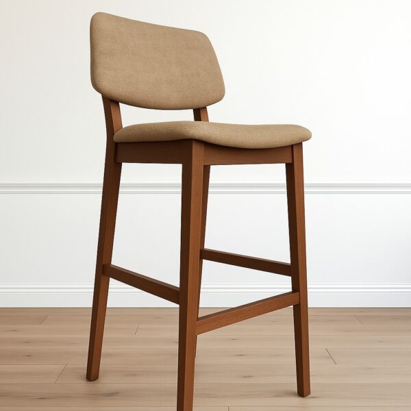 SILLA ALTA MADERA Y TAPIZ (MNESILLAALTA)