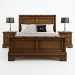 CAMA SUREÑO KING C/2 VELADORES (MNESÑO-52/62/70) - Imagen 2