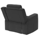 SILLON RECLINABLE, MECEDORA MICROFIBRA CHARCOAL (610286) - Imagen 4